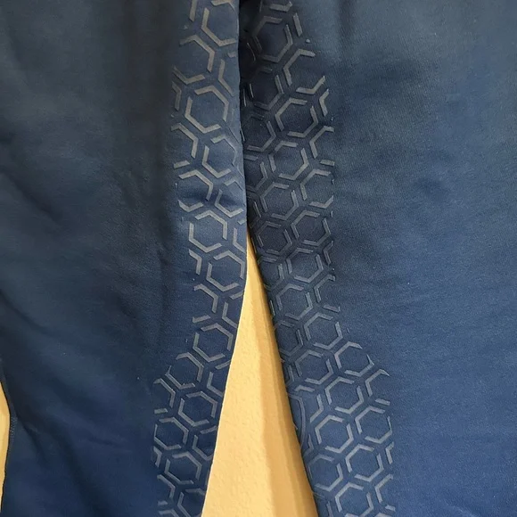 Ariat Tek Compression Fit Equestrian Tights in Dark Blue New with Tags - Picture 8 of 10